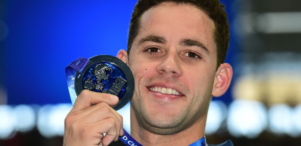 Thiago Pereira conquistou seu melhor resultado em Mundiais - Christophe Simon/AFP Photo
