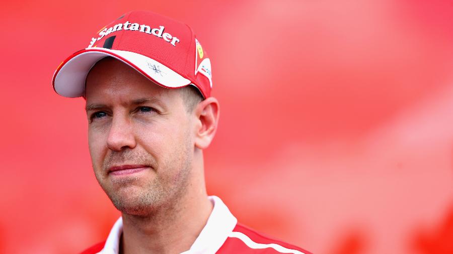 Sebastian Vettel, piloto da Ferrari - Mark Thompson/Getty Images/AFP