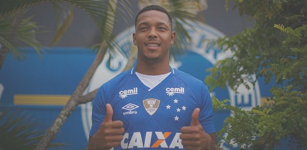 David, atacante do Cruzeiro, foi contratado por R$ 10 milhões em janeiro deste ano - Divulgação/Cruzeiro
