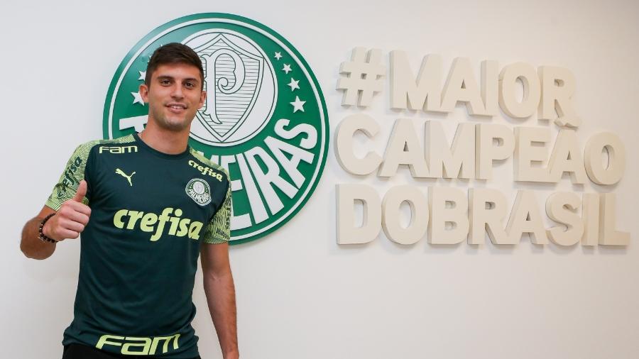 Kuscevic foi anunciado como novo reforço do Palmeiras - Divulgação
