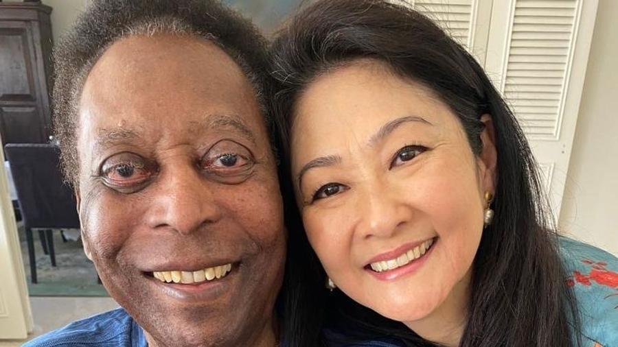 Pelé casou-se com Márcia Aoki aos 75 anos - Instagram