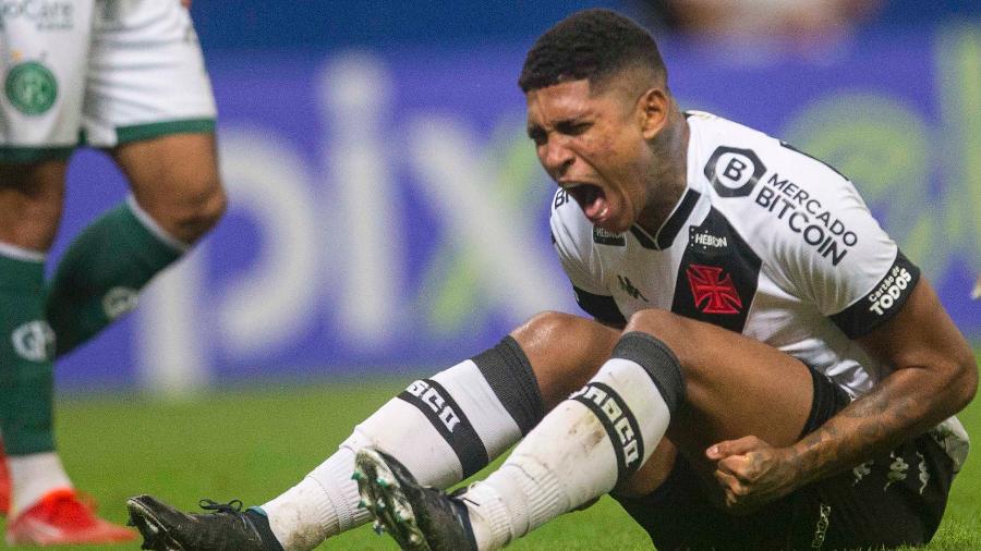 Raniel lamenta chance perdida contra o Guarani: atacante está há quatro jogos sem marcar pelo Vasco da Gama - Daniel Ramalho / Vasco