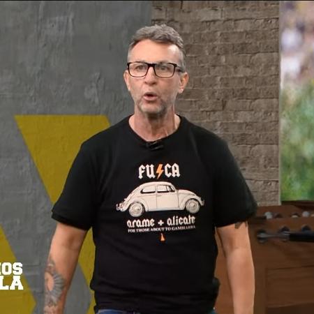 Neto, apresentador do programa Os Donos da Bola, da Band - Reprodução/TV Bandeirantes