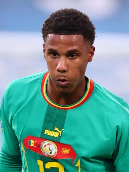 Ismail Jakobs, lateral-esquerdo da seleção de Senegal - Getty Images