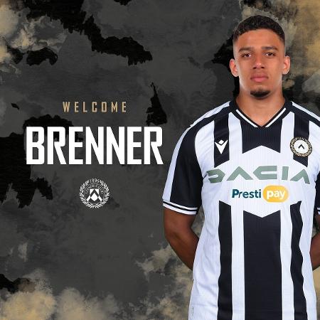 Anúncio oficial de Brenner na Udinese. - Reprodução/Twitter