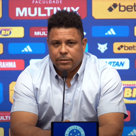 Ronaldo se despede do comando do Cruzeiro