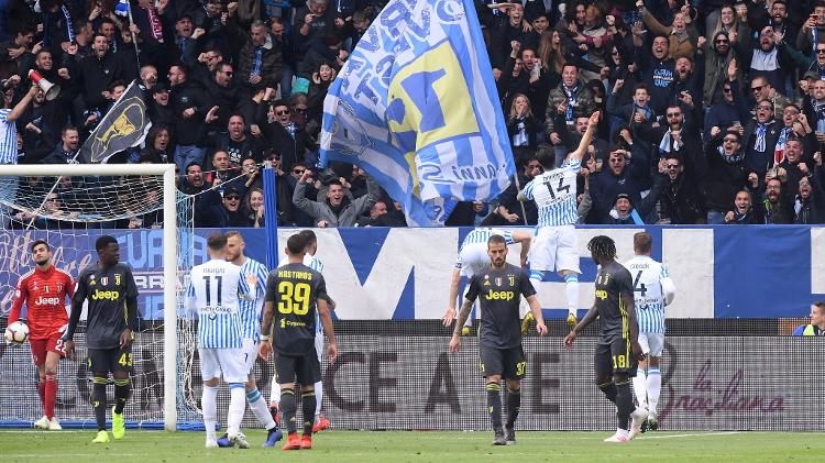 Gol do Spal - Alberto Lingria/Reuters - Alberto Lingria/Reuters