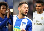 Quem é o melhor brasileiro no futebol europeu pós-pandemia? Veja o top 10 - Montagem