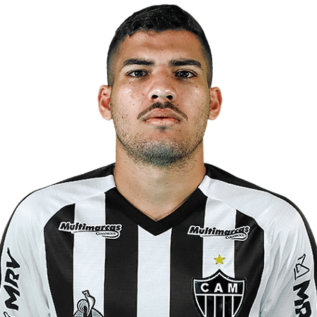 Bruno Silva, atacante do Atlético-MG, está fora dos planos da comissão técnica de Jorge Sampaoli - Divulgação/Site oficial do Atlético-MG