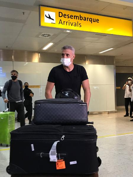Hernán Crespo chega ao Brasil para dirigir o São Paulo - Reprodução/Twitter SPFC