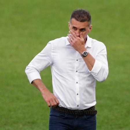 Vagner Mancini comanda o Corinthians em partida contra a Inter de Limeira-SP no Paulistão 2021 - Marcello Zambrana/AGIF