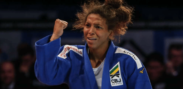Rafaela Silva fatura seu primeiro ouro na volta ao circuito mundial de judô  - 28/01/2022 - UOL Esporte