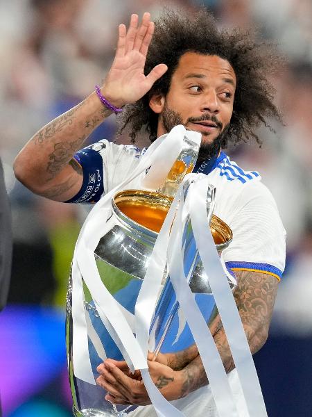 Marcelo deixou o Real Madrid após uma passagem vitoriosa pelo clube espanhol - Alex Gottschalk/DeFodi Images via Getty Images)