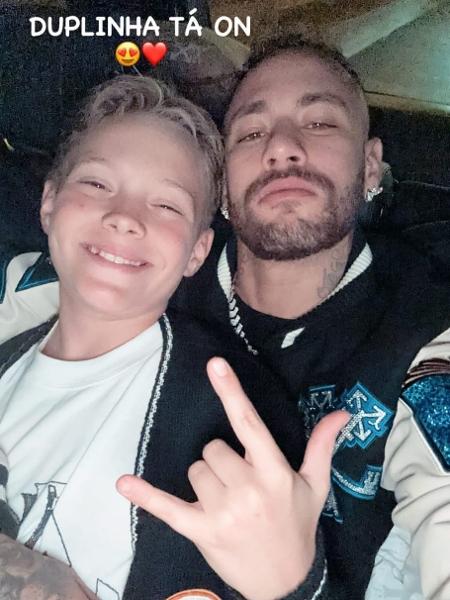 Neymar posa com filho Davi Lucca nas redes sociais - Reprodução/Instagram