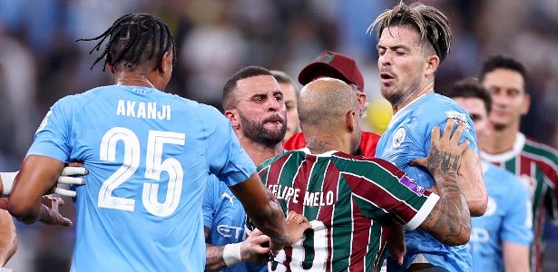A Grealish, que había provocado la ira de los atletas del Fluminense, le robaron su palacio