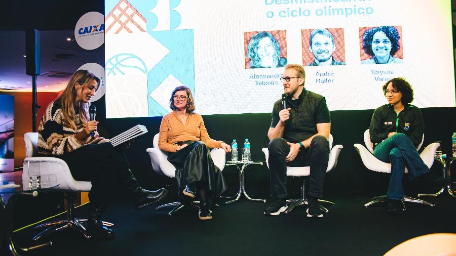 Painel "Desmistificando o ciclo olímpico" na Casa UOL Esporte