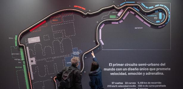 Sainz testa novo circuito de Madri da F1: 'É mais extremo que o esperado'