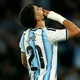 Flaco L&oacute;pez comemora primeiro gol pela Argentina: 'Presente da vida'