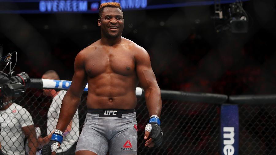 Francis Ngannou, lutador dos pesados do UFC - Gregory Shamus/Getty Images