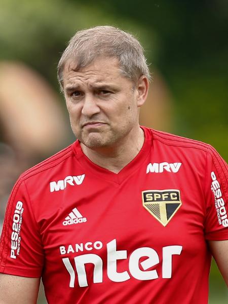 Diego Aguirre foi técnico do São Paulo, mas hoje defende o Al-Rayann - Marcello Zambrana/AGIF - Marcello Zambrana/AGIF