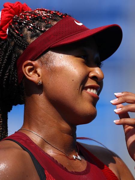 Naomi Osaka durante participação nas Olimpíadas de Tóquio - REUTERS