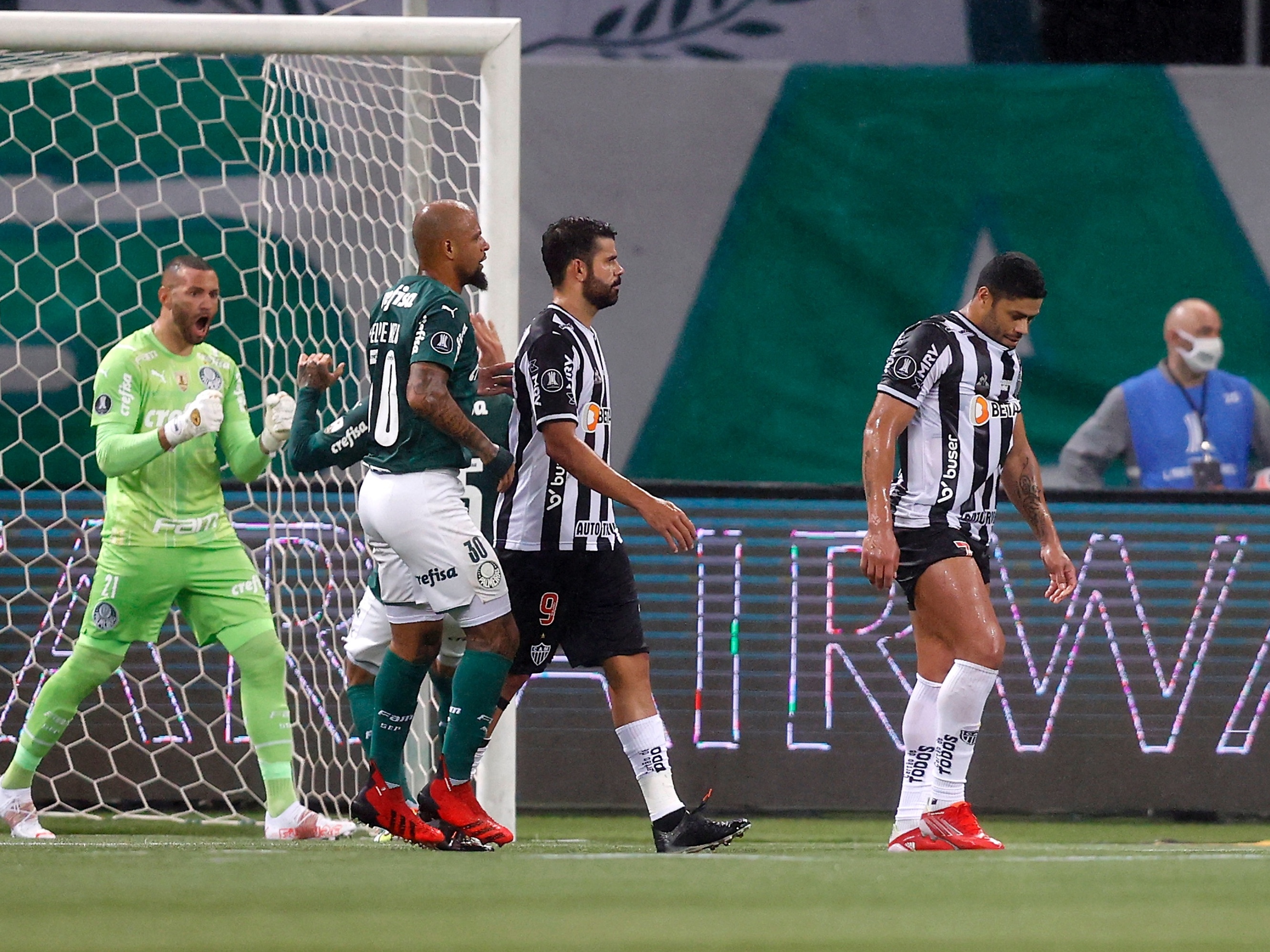 Atlético: Hulk após empate entre Palmeiras e Atlético: 'Jogo