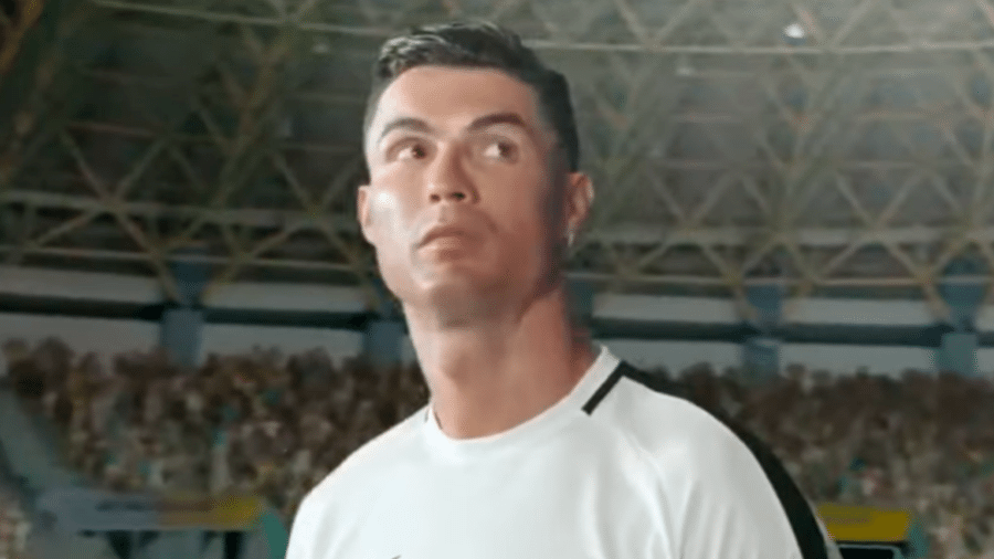 Cristiano Ronaldo foi a grande estrela de um comercial de 2019 da Shopee - Reprodução/YouTube