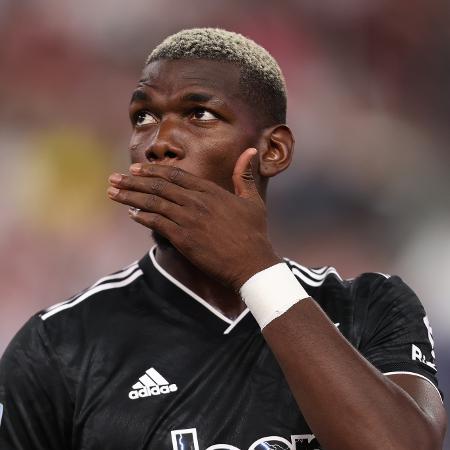 Pogba, da Juventus, em amistoso contra o Chivas - Omar Vega/Getty Images