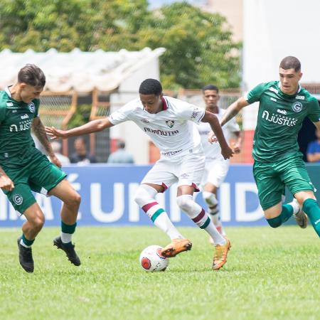 Goiás venceu o Fluminense por 2 a 1 e se classificou para as oitavas da Copinha - Leonardo Brasil / Fluminense