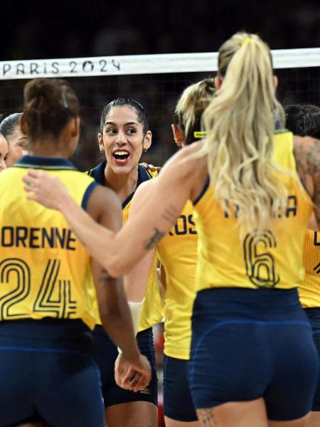 Brasil vence Quênia em sua estreia no vôlei feminino nas Olimpíadas de Paris