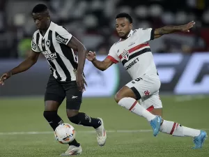 Sem DNA de Libertadores, Botafogo perde chance de liquidar o São Paulo!