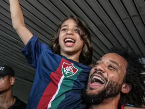 Marcelo foi ver filho em Fla x Flu da base um dia após rescindir contrato