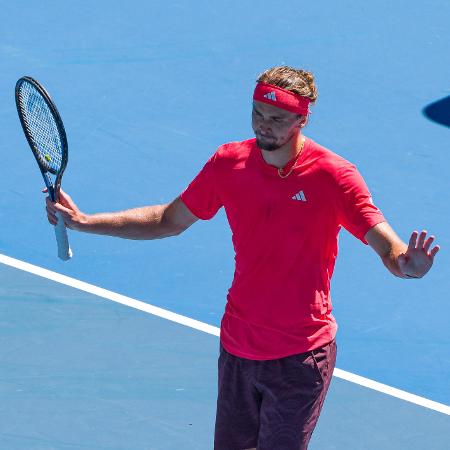 Alexander Zverev dá bronca na torcida por vaias a Djokovic - Andy Cheung/Getty Images