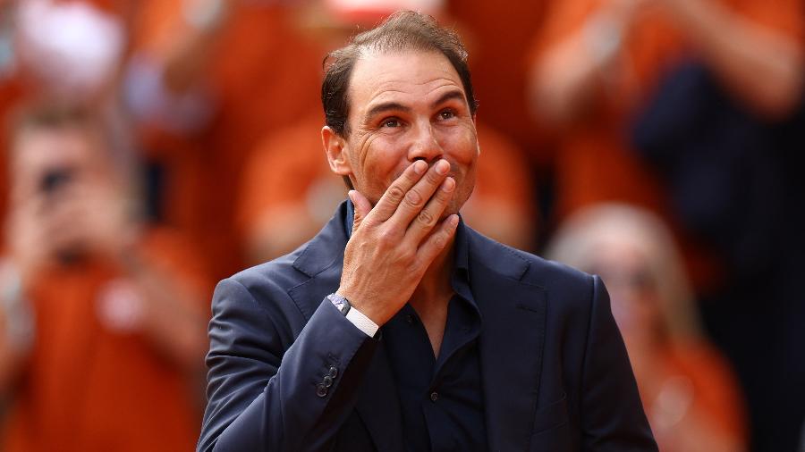 Rafael Nadal recebe homenagem em Roland Garros em 2025 Rafael Nadal recebe homenagem em Roland Garros em 2025