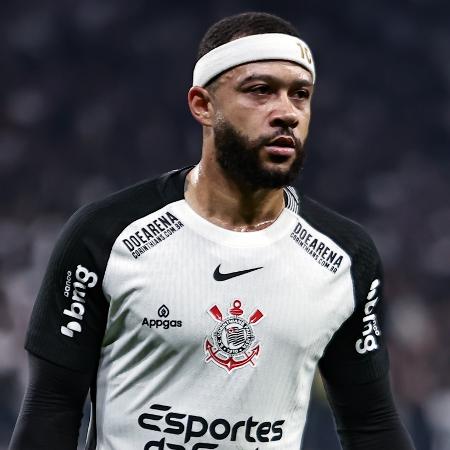 Memphis em ação durante Corinthians x Vitória, duelo do Brasileirão - Fabio Giannelli/AGIF