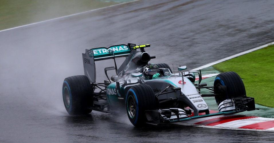 Nico Rosberg, da Mercedes, foi o dono do terceiro melhor tempo no primeiro treino em Suzuka