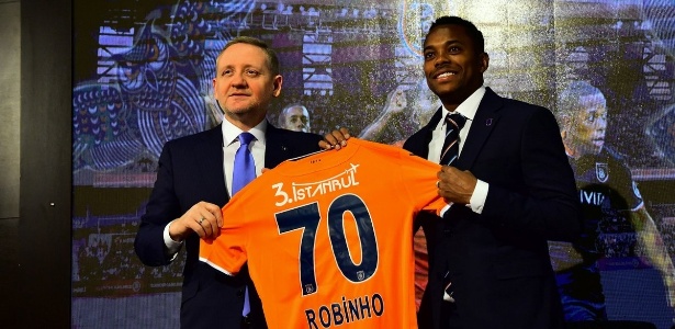robinho - divulgação/Basaksehir - divulgação/Basaksehir