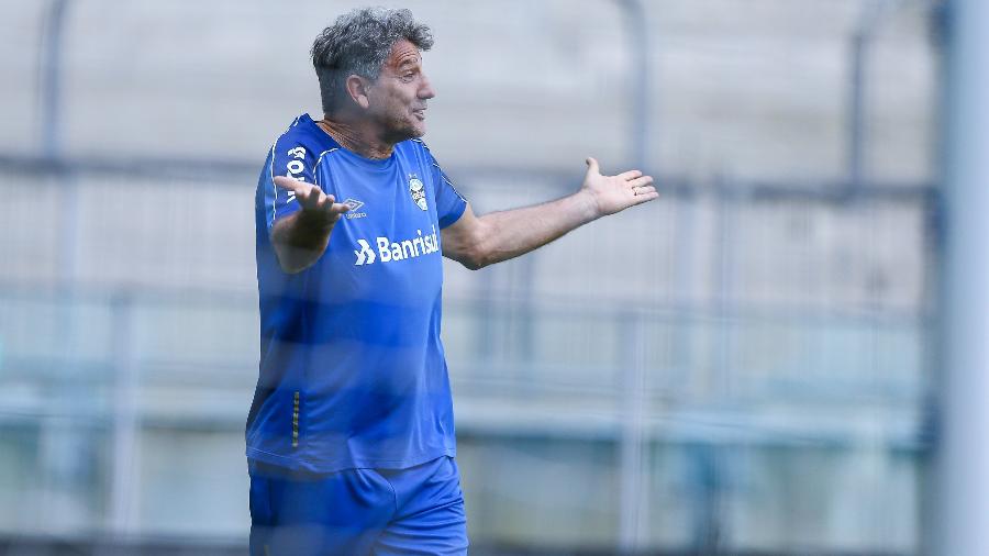 Renato Gaúcho é o único técnico que permanece no mesmo clube desde 2016 - Lucas Uebel/Grêmio FBPA