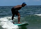 Jovem que nasceu sem braços ganha torneio e quer ser profissional de surfe - Arquivo pessoal