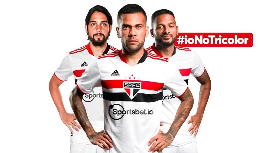 Sportsbet.io é anunciada como novo patrocinadora do São Paulo - Divulgação/SPFC