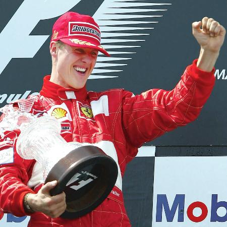 Michael Schumacher foi pentacampeão da Fórmula 1 em 2002 - Andreas Rentz/Bongarts/Getty Images