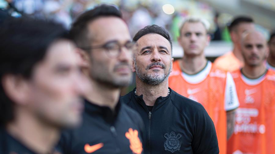 Vítor Pereira teve uma semana só para treinos depois de cinco meses de agenda cheia no Corinthians - Jorge Rodrigues/AGIF