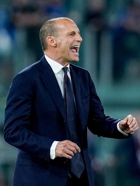 Massimiliano Allegri, ex-técnico da Juventus, durante a final da Copa Itália