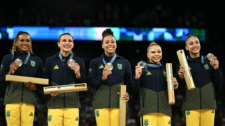 Ginástica brasileira leva medalha de bronze 