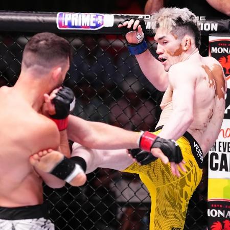 Melquizael Costa venceu Julian Erosa por decisão unânime no UFC Vegas 106 - Reprodução/Instagram @ufc