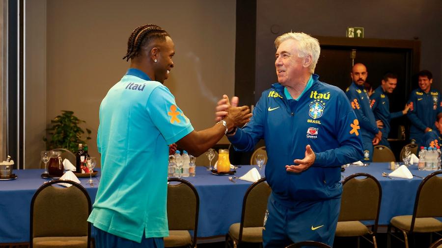 Carlo Ancelotti vai comandar a seleção pela primeira vez no Brasil Carlo Ancelotti vai comandar a seleção pela primeira vez no Brasil