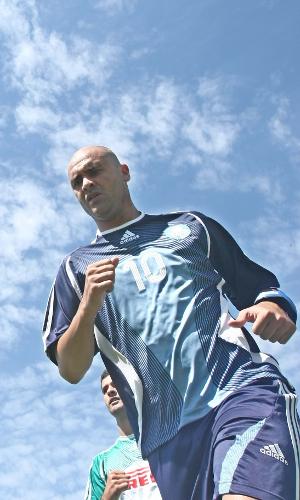 Marcos, goleiro do Palmeiras, durante treino em Atibaia (SP) 15.10.2008