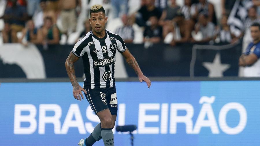 Valencia entrou no segundo tempo no duelo entre Botafogo x Atlético-MG, no Nilton Santos - Vitor Silva/Botafogo