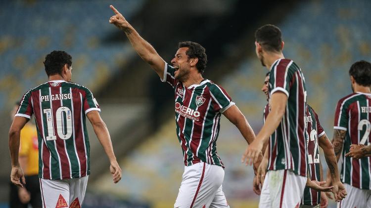 Fred celebrates goal over Vasco, his first return to Fluminense - Lucas Merçon / Fluminense FC - Lucas Merçon / Fluminense FC