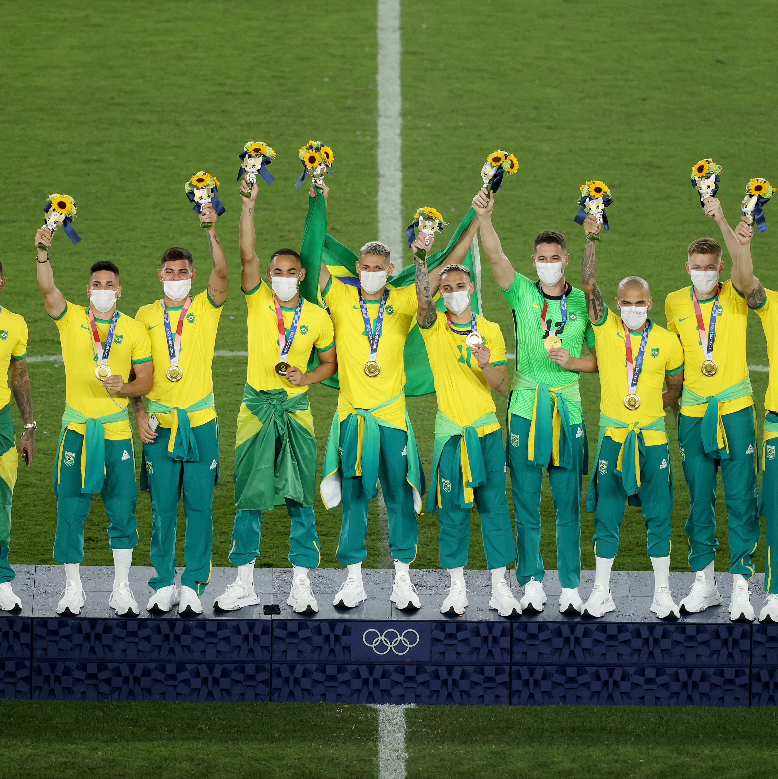 Campeões Olímpicos de futebol: da Grã-Bretanha ao Brasil